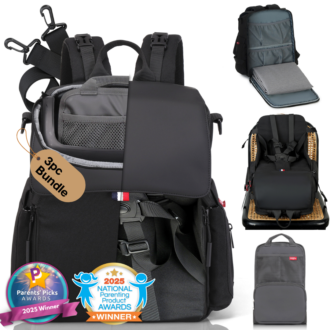 GillyGro Pro Backpack Bundle – The Do-It-All Backpack for Working Parents on the Go!