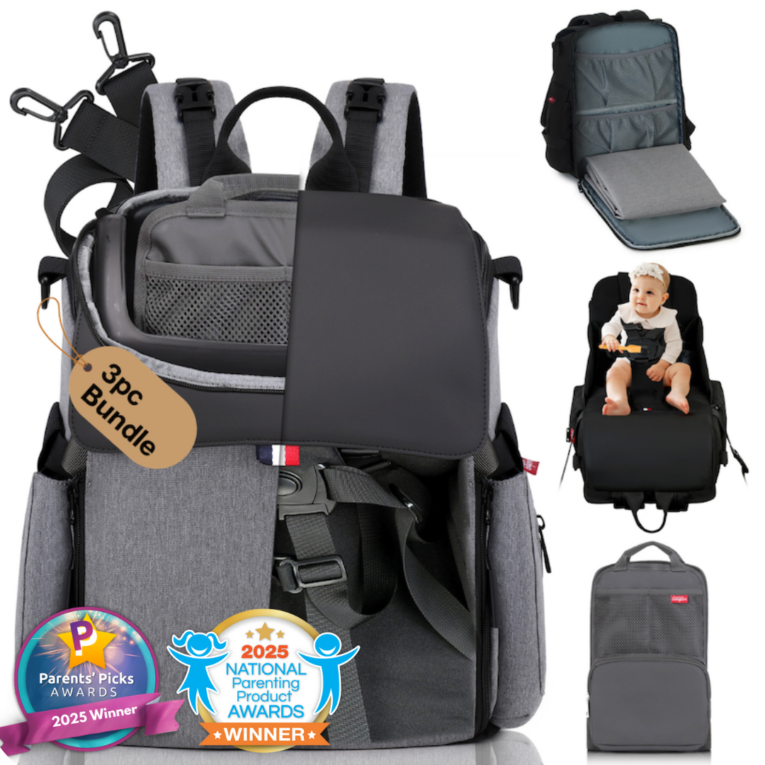 GillyGro Pro Backpack Bundle – The Do-It-All Backpack for Working Parents on the Go!