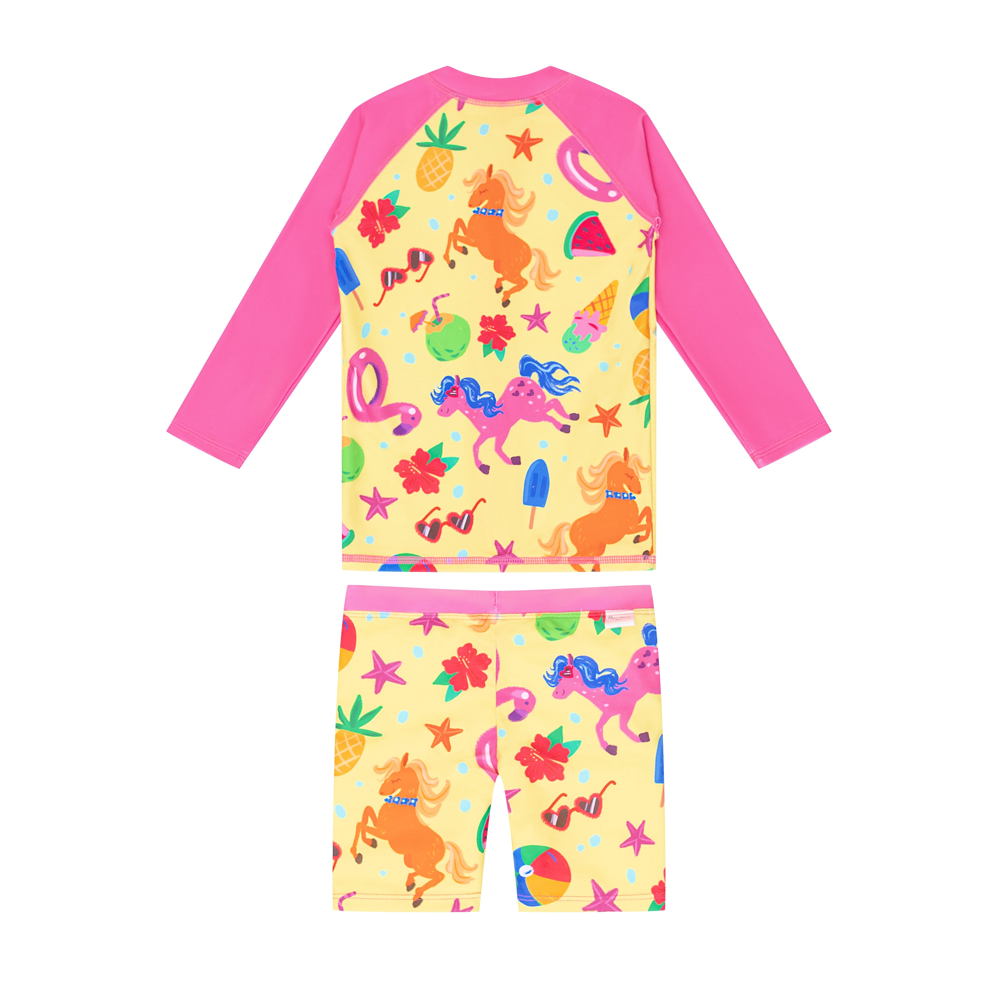 The 'Seaside Pony' 2-Piece Swim Set